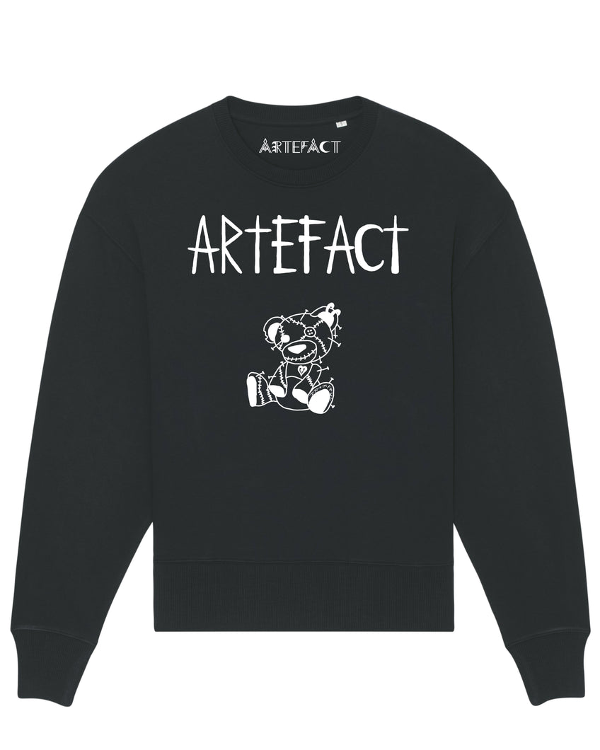 Sweater artefact co réalisé et designé en France de manière artisanale, imprimé en sérigraphie. Scoot culture 