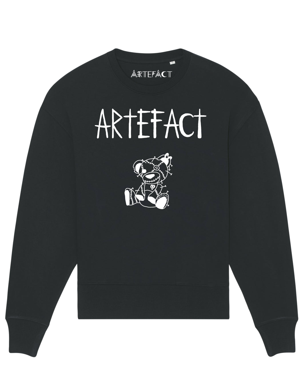 Sweater artefact co réalisé et designé en France de manière artisanale, imprimé en sérigraphie. Scoot culture 